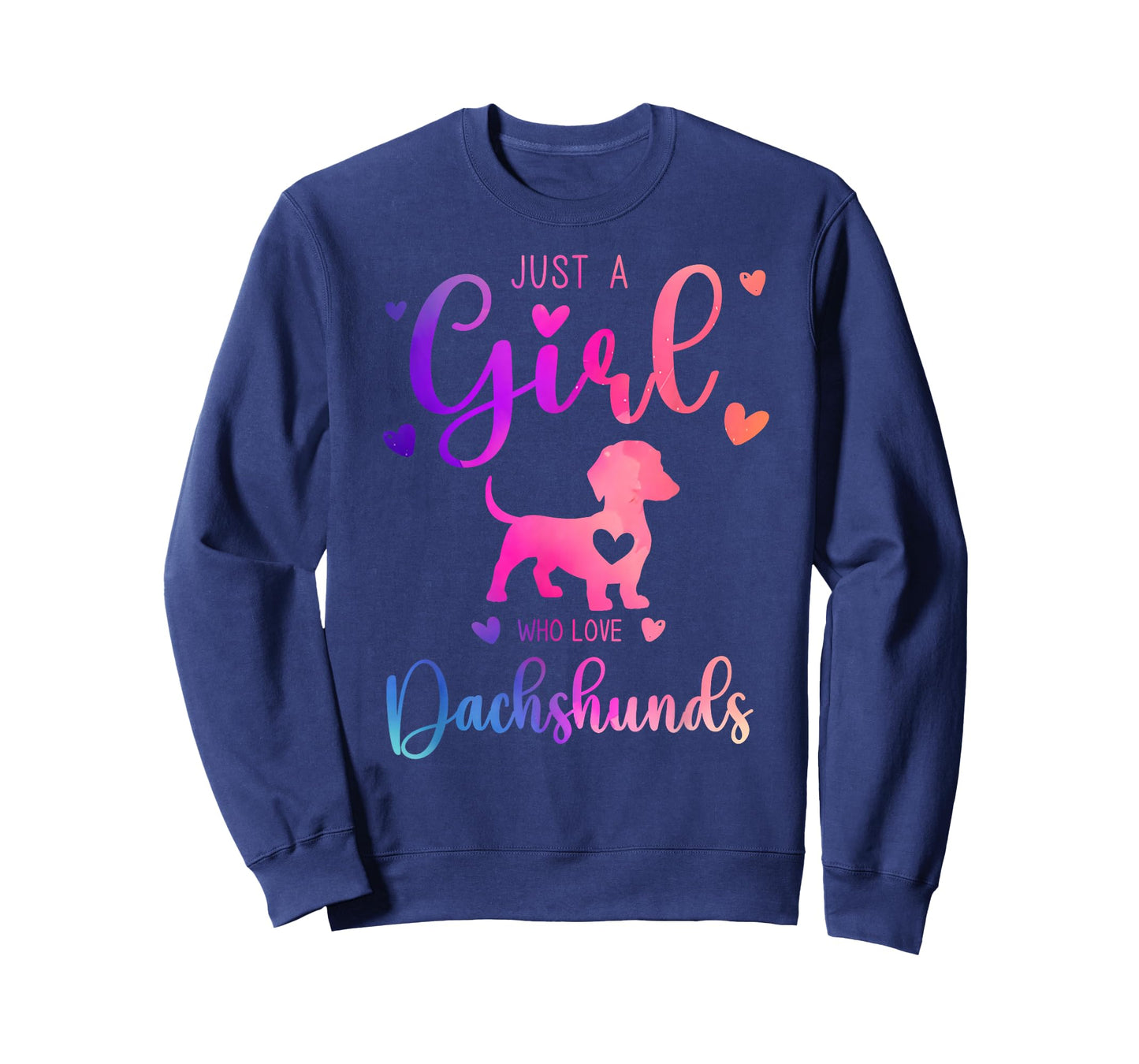 Just a Girl Who Loves Dachshunds Dress for Women and Kids T-Shirt