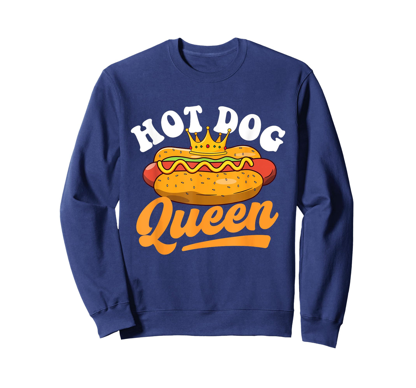 Hot Dog Queen - Hot Dog Lover Fast Food Wiener Men Women Girls Kids T-Shirt