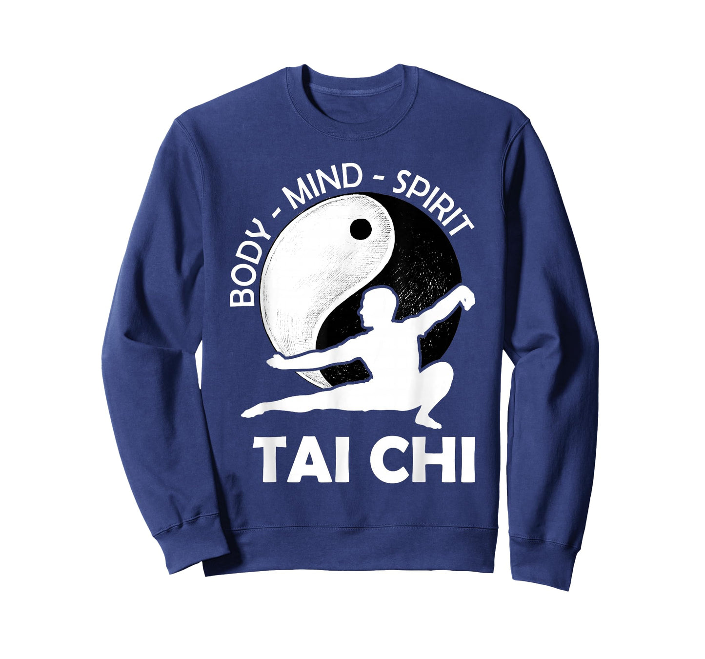 Tai Chi - Spiritual Yin Yang Mind Body Wellness Martial Arts T-Shirt