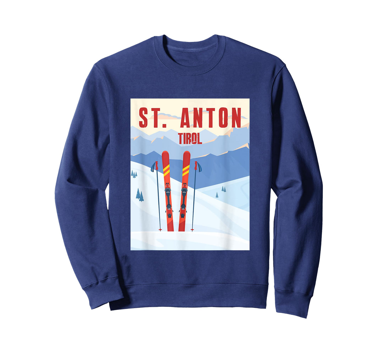 Tyrol Skiing St. Anton Sankt Anton Ski Gift T-Shirt