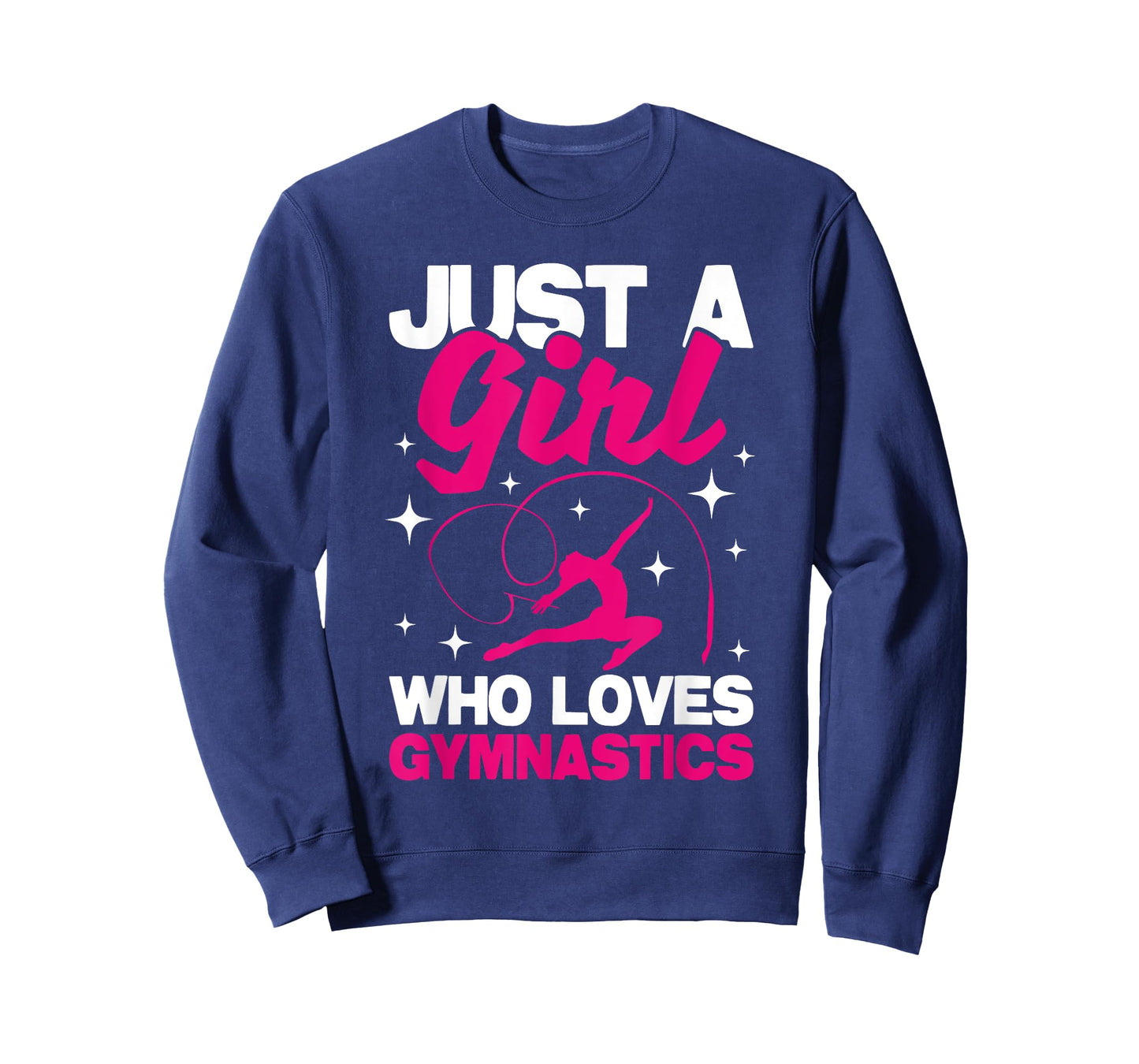 Just A Girl Who Loves Gymnastics - Gymnast Coach Aerobics T-Shirt