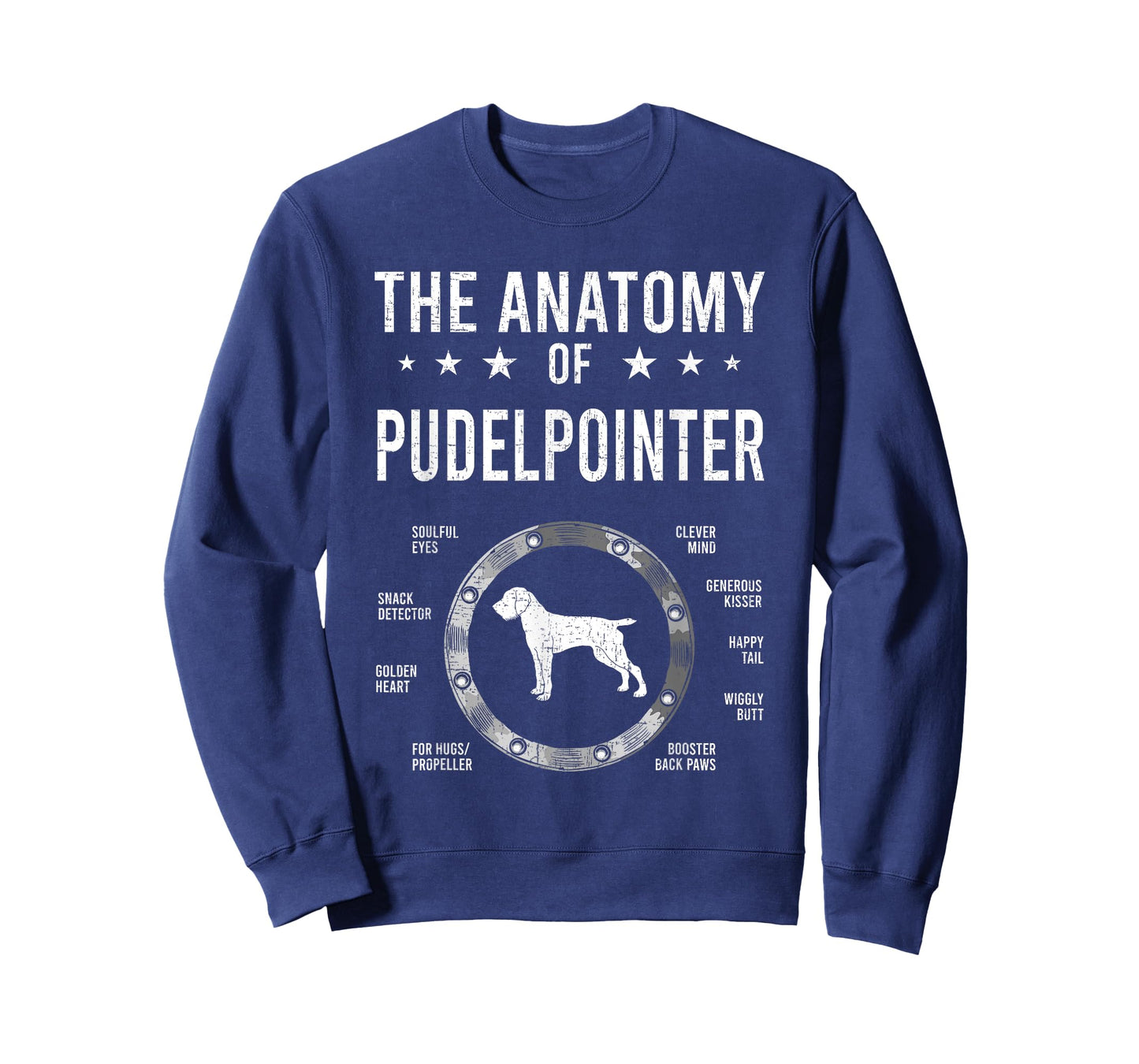 Anatomy of Pudelpointer Dog Lover T-Shirt