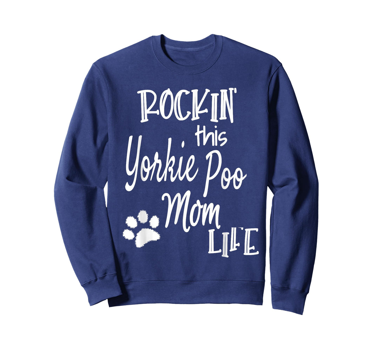 Rockin Life Yorkie Poo Mom Tshirt Yorkie Poo Dog Owner Gifts T-Shirt