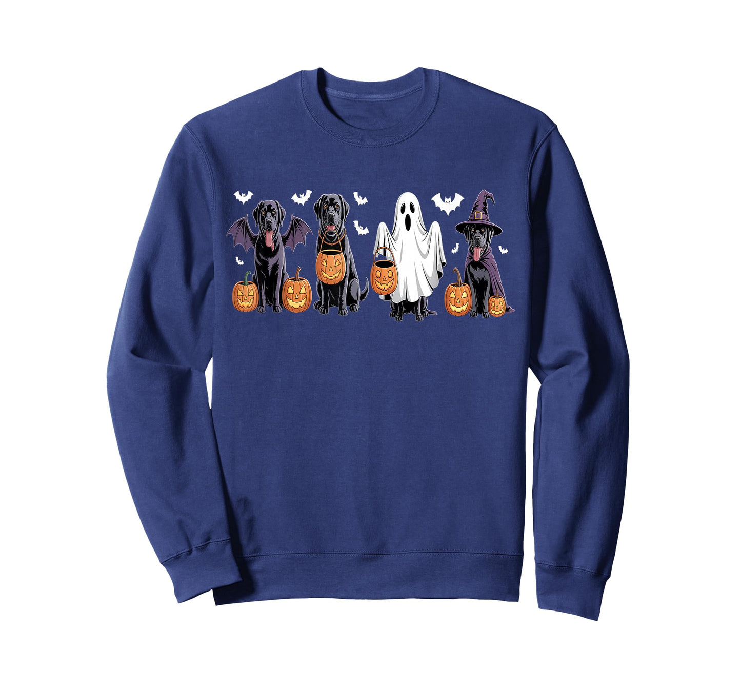Cute Black Labrador Dog Halloween Pumpkin Labrador Halloween T-Shirt