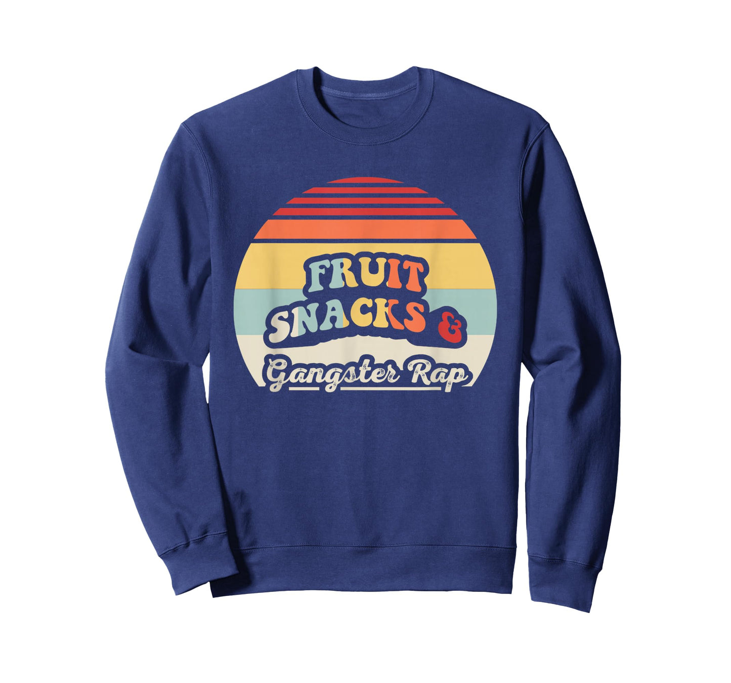 Fruit Snacks & Gangster Rap Retro Cool T-Shirt