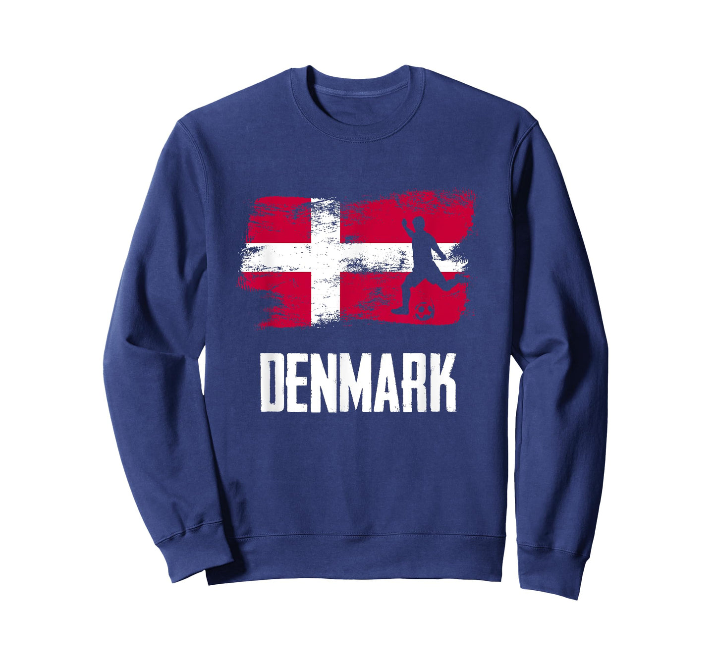 Denmark Flag Jersey Danish Soccer Team Danish T-Shirt