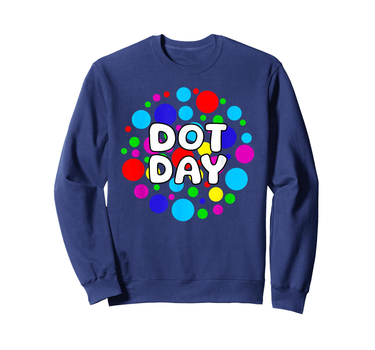 Cute Colorful Teachers and Students Dot Day T-Shirt