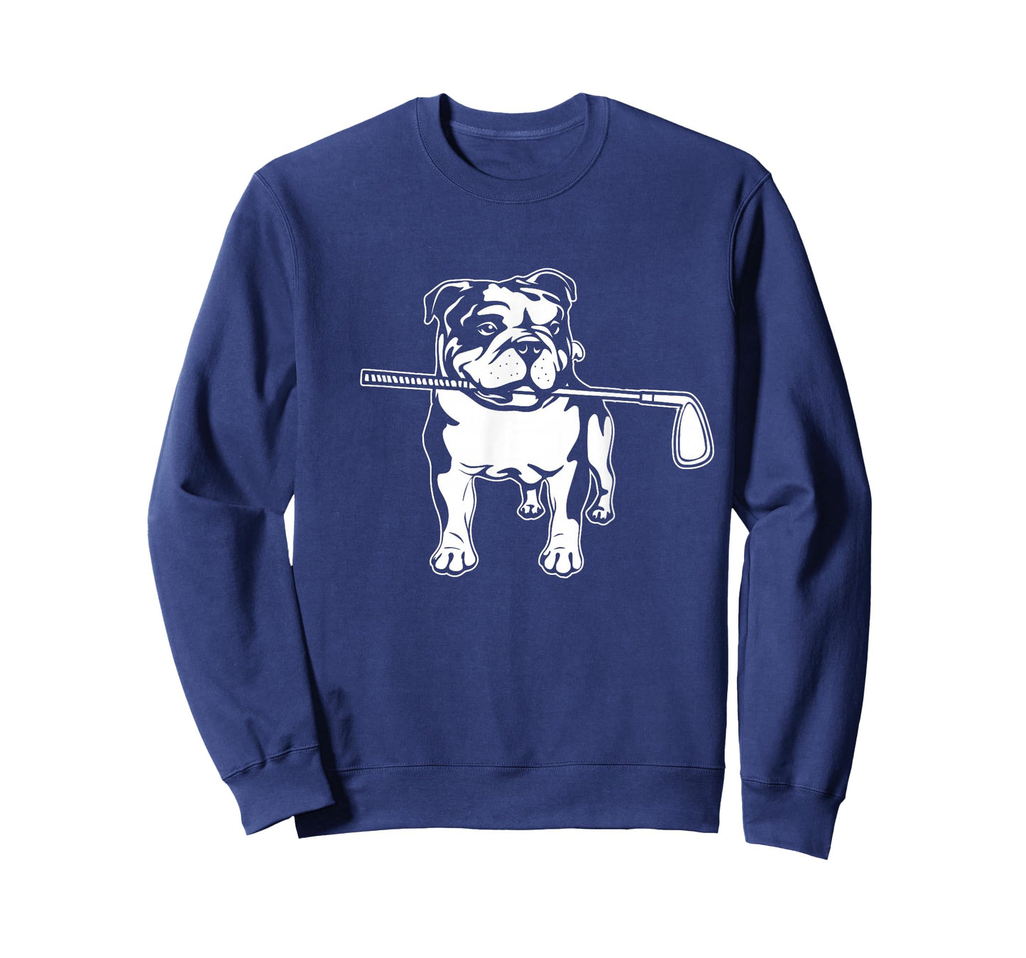 English Bulldog with Golf Clubs Dog Owner Dogs T-Shirt
