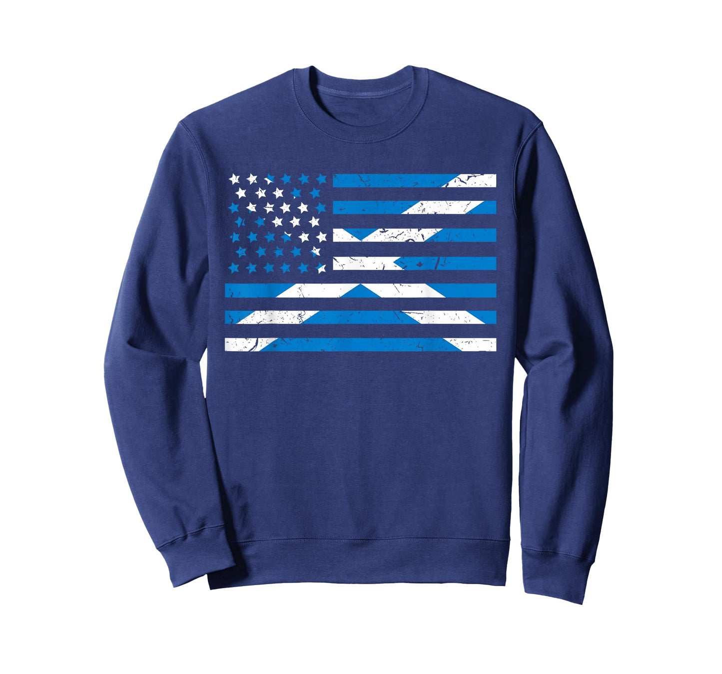 Scottish American Flag Proud Scotland USA for Men Women Kids T-Shirt