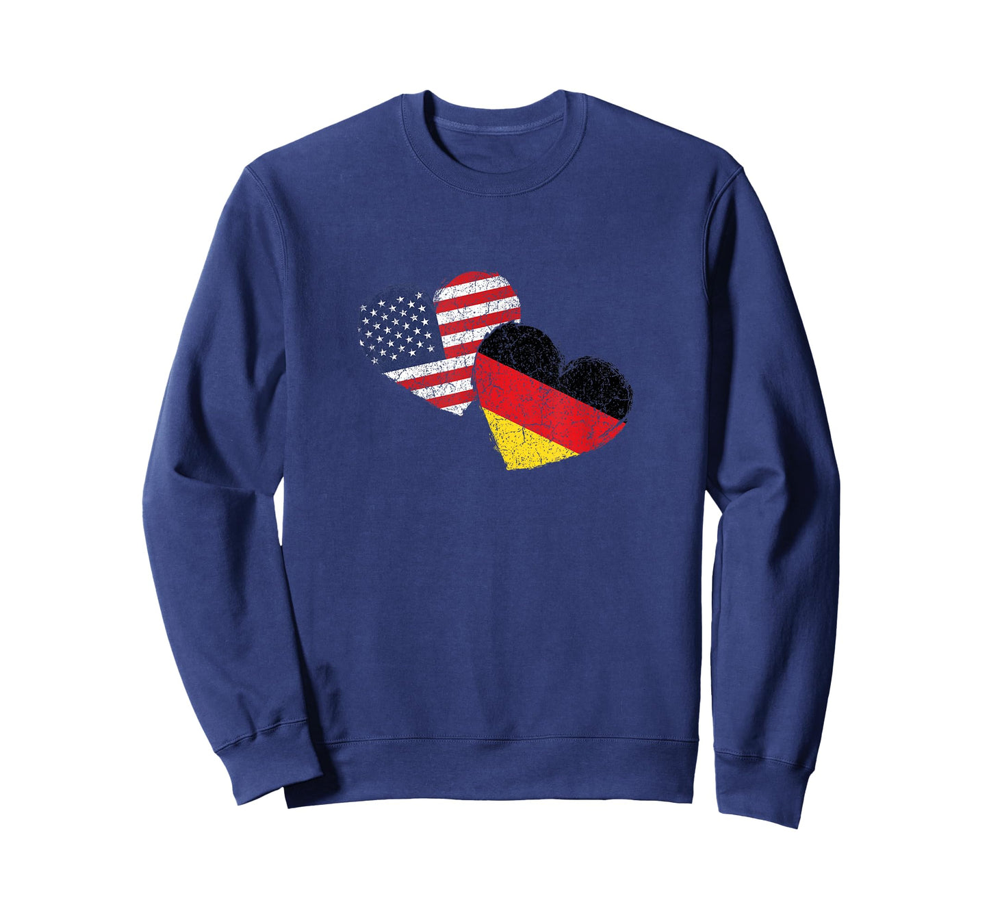 USA Germany Heart Country Flag German American T-Shirt