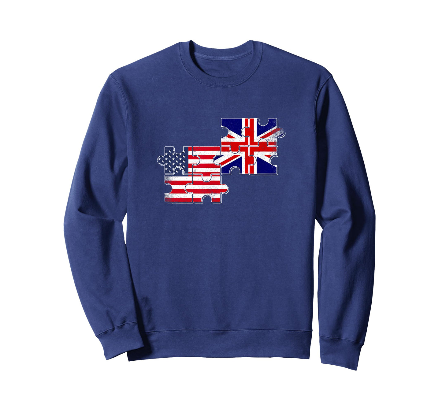 Great Britain USA Flag British Roots American T-Shirt