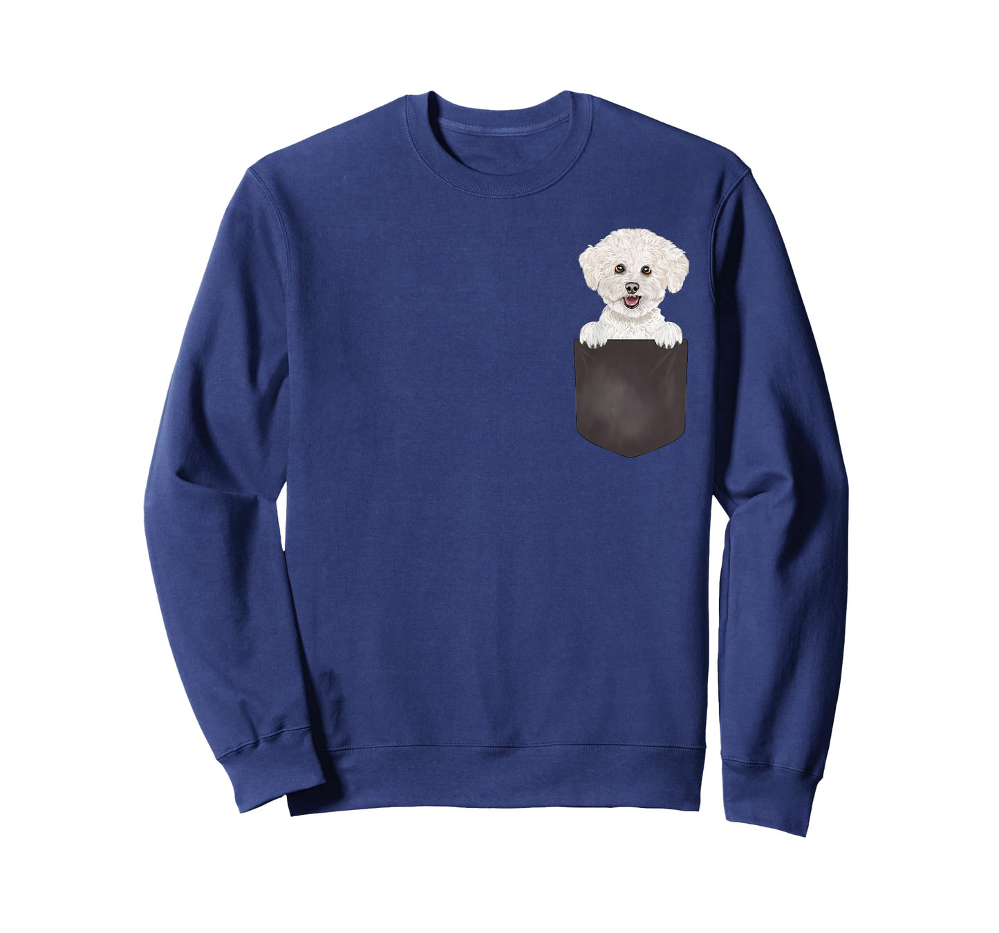 Dog in Pocket Funny Dog Lover Bichons Frise T-Shirt