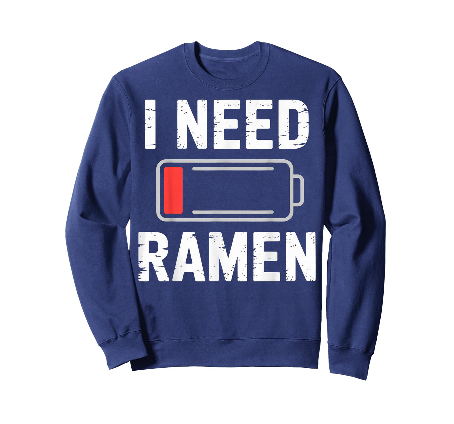 I Need Ramen Low Battery Japanese Kawaii Food Humor T-Shirt