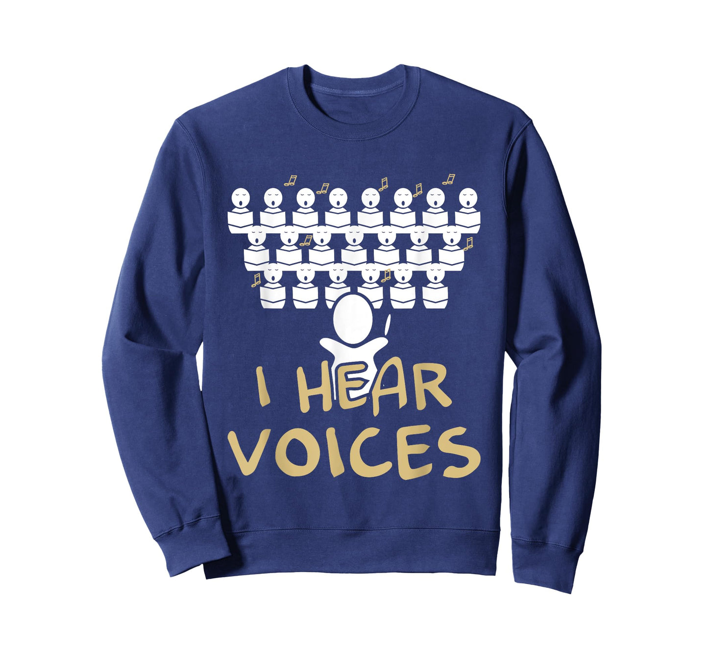 Choir Teacher Shirt I Hear Voices Funny Chorister Tee T-Shirt