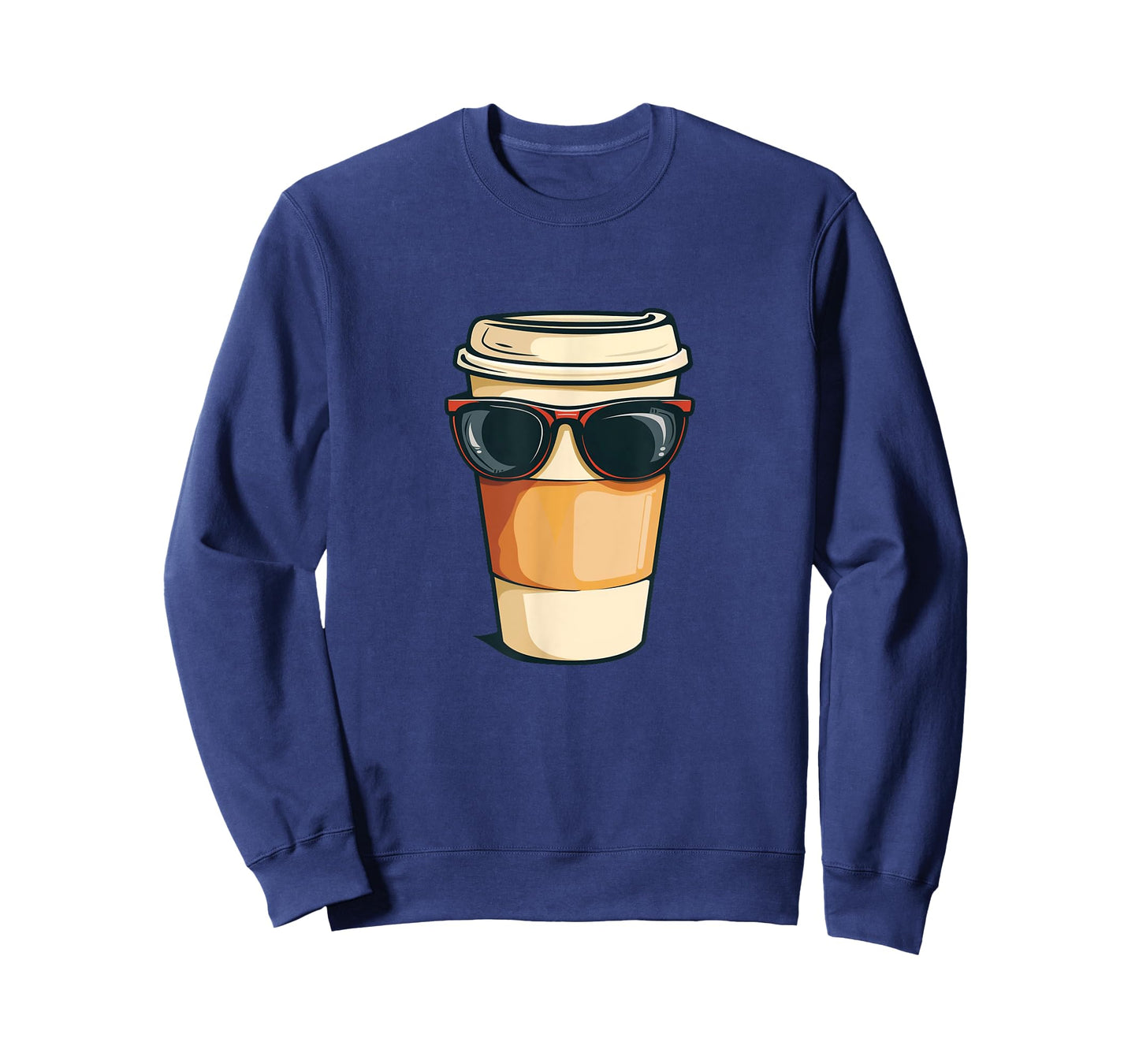 Funny To Go Coffee Cup with Sunglasses Costume T-Shirt