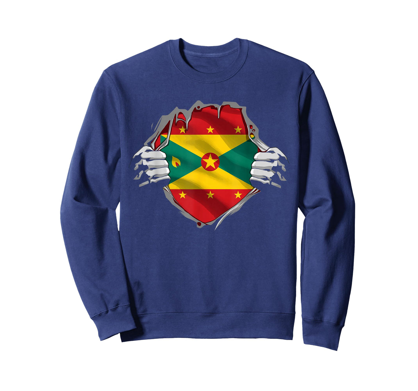 Grenada Tshirt Super Grenada Flag Caribbean Grenadian Roots T-Shirt