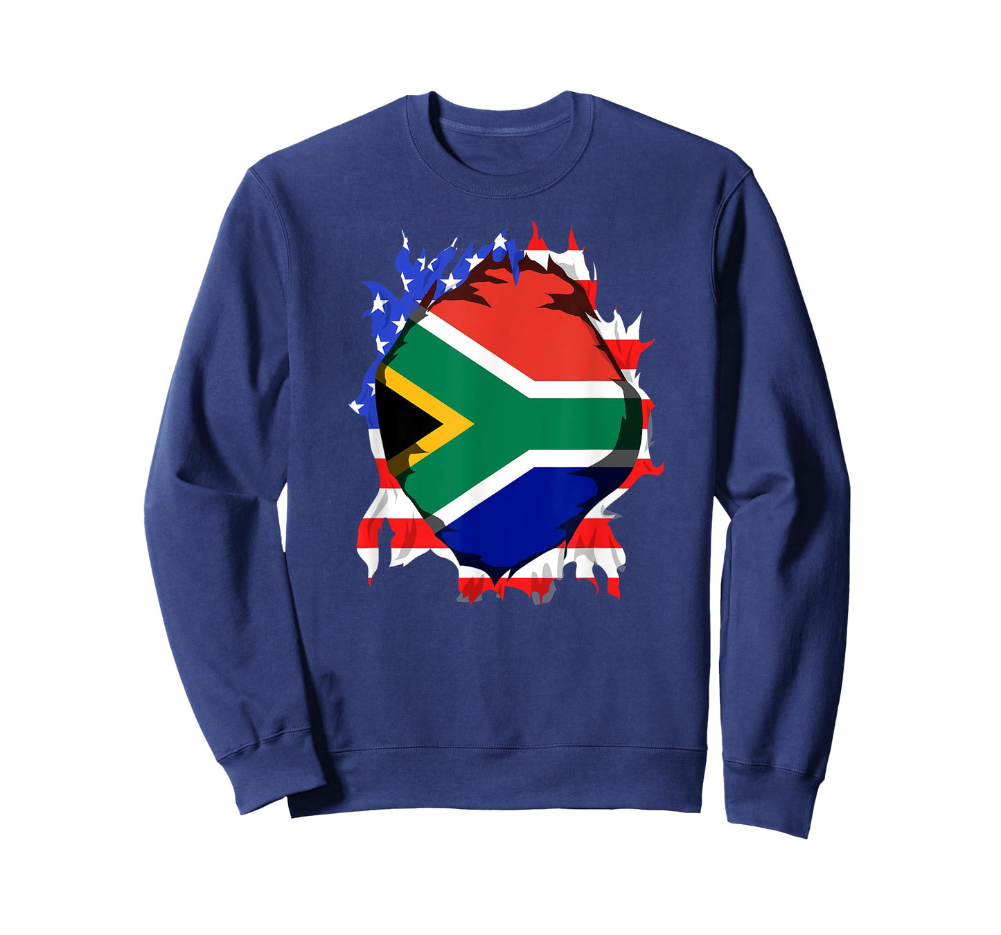 South Africa American Flag USA South African Roots Gifts T-Shirt for Women Kids Men