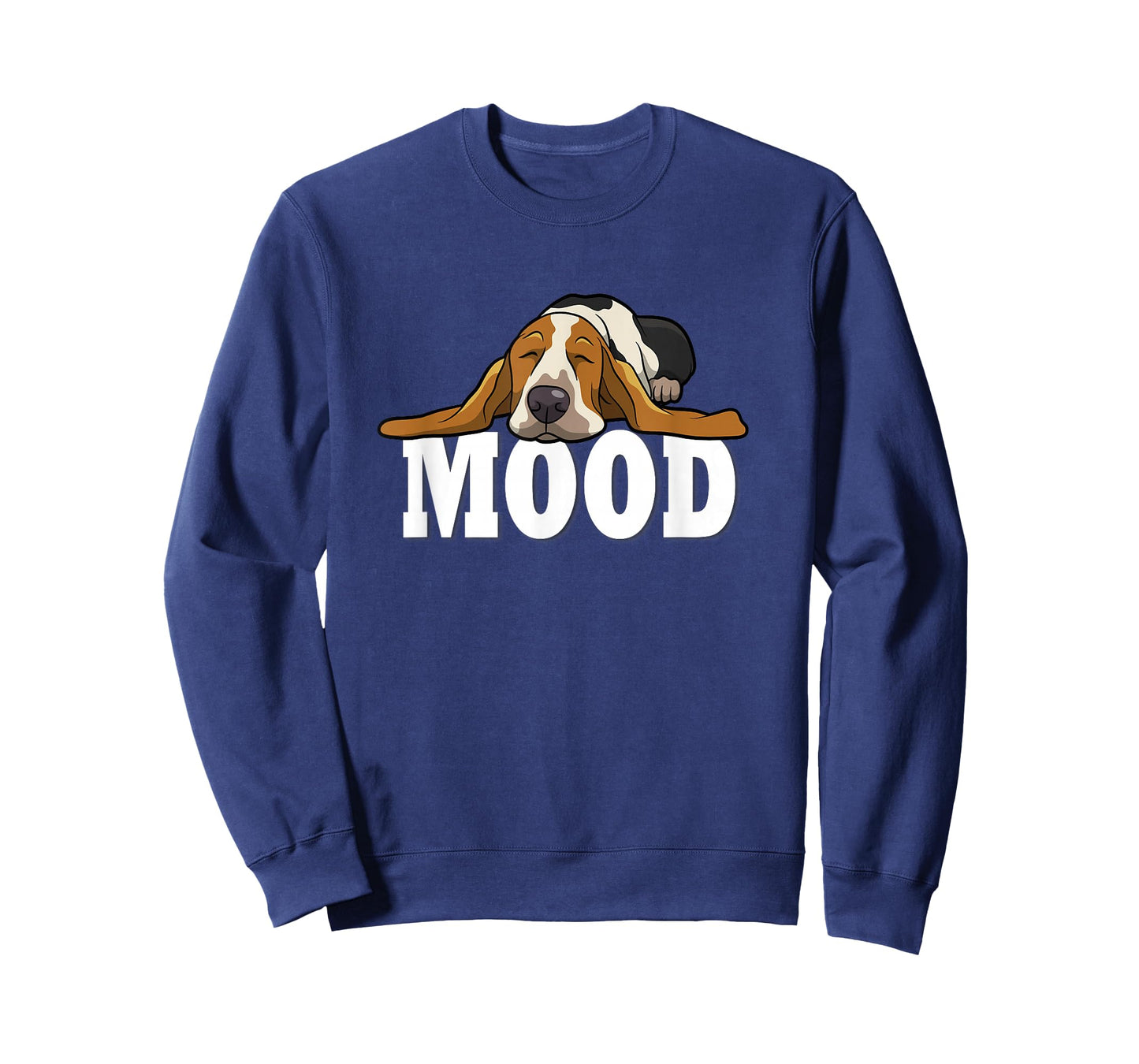 Sleeping Pajama Mood Basset Hound Lover T-Shirt