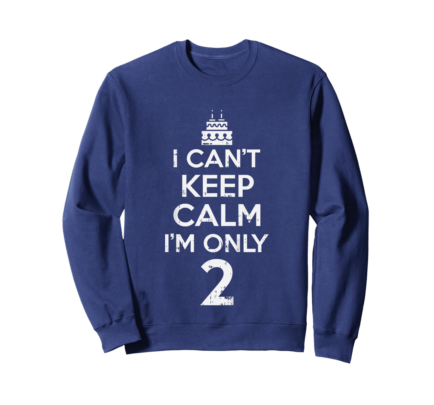 Cant Keep Calm Only 2 Funny Second 2nd Birthday Party Gift T-Shirt