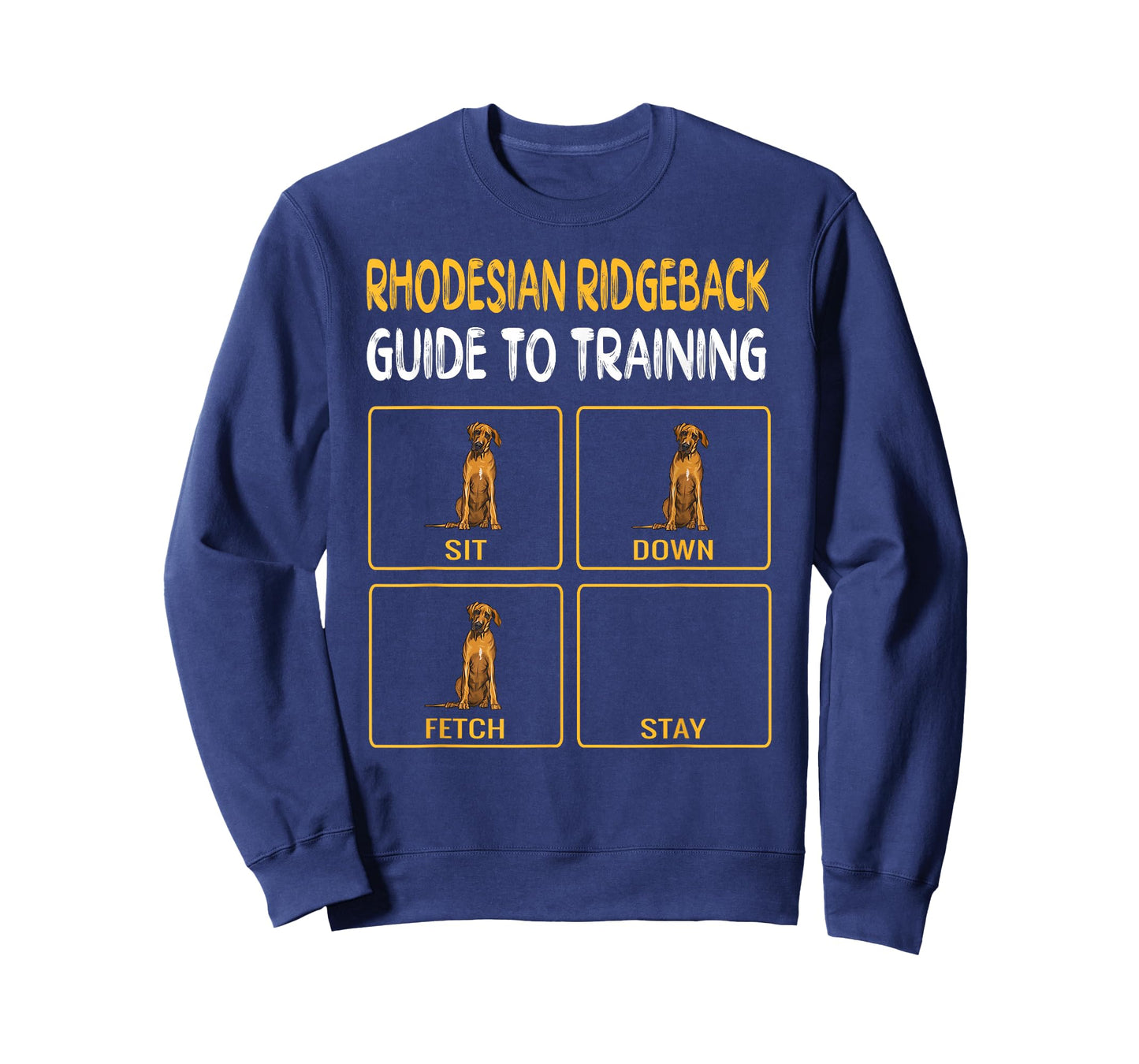 Funny Rhodesian Ridgeback Guide to Training Dog Obedience T-Shirt