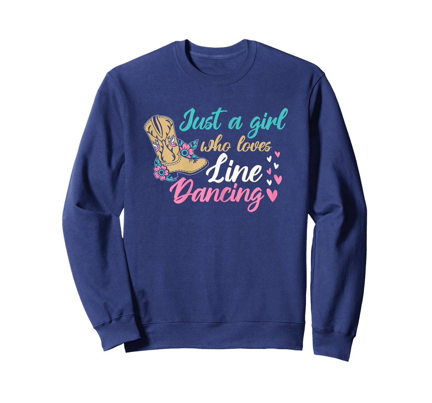 Line Dancing Western Just A Girl Who Loves Line Dancing T-Shirt