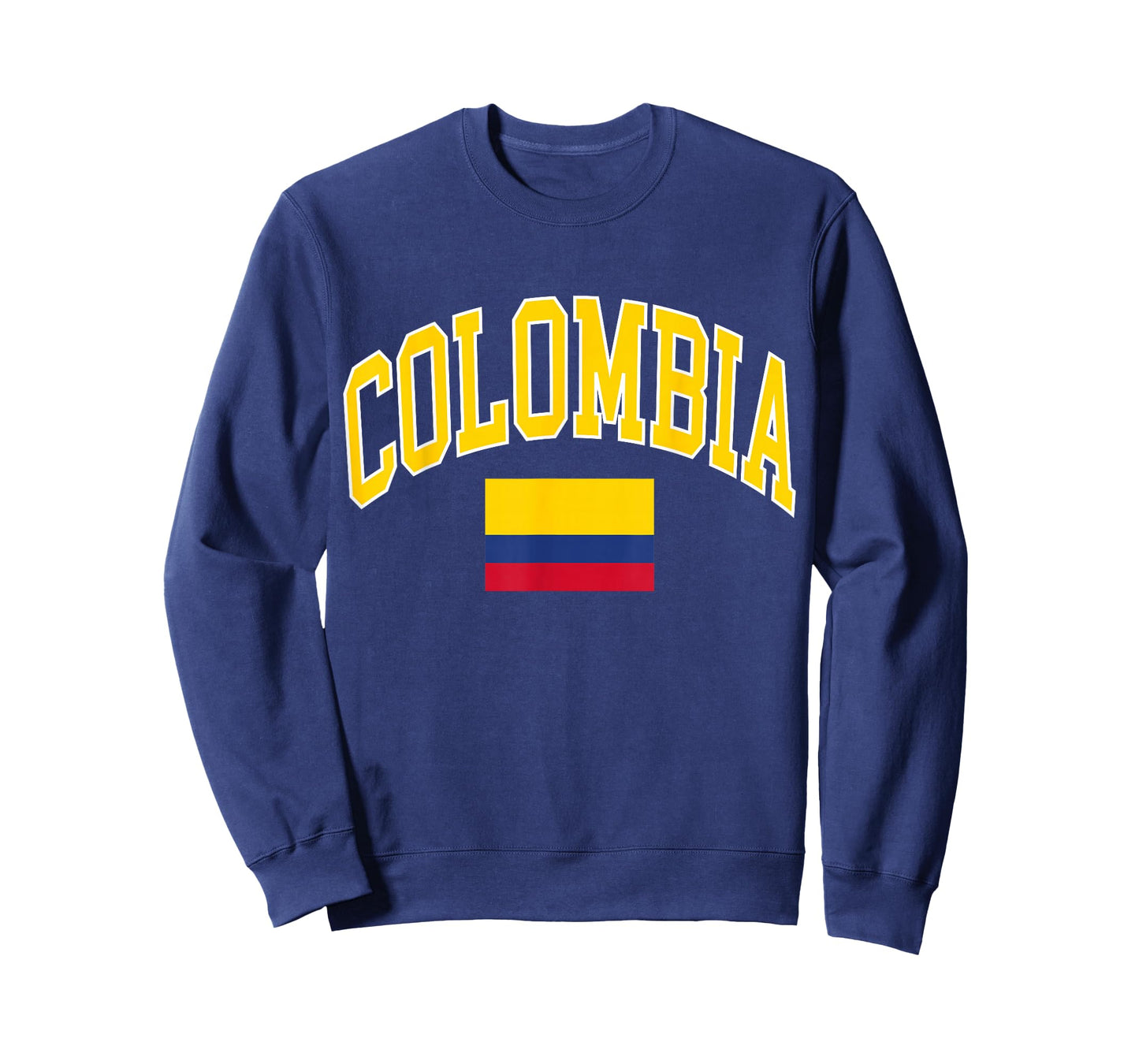 Colombia Designs. Colombia Flag T-Shirt - Unisex-Kids, Black, Small, Short Sleeve