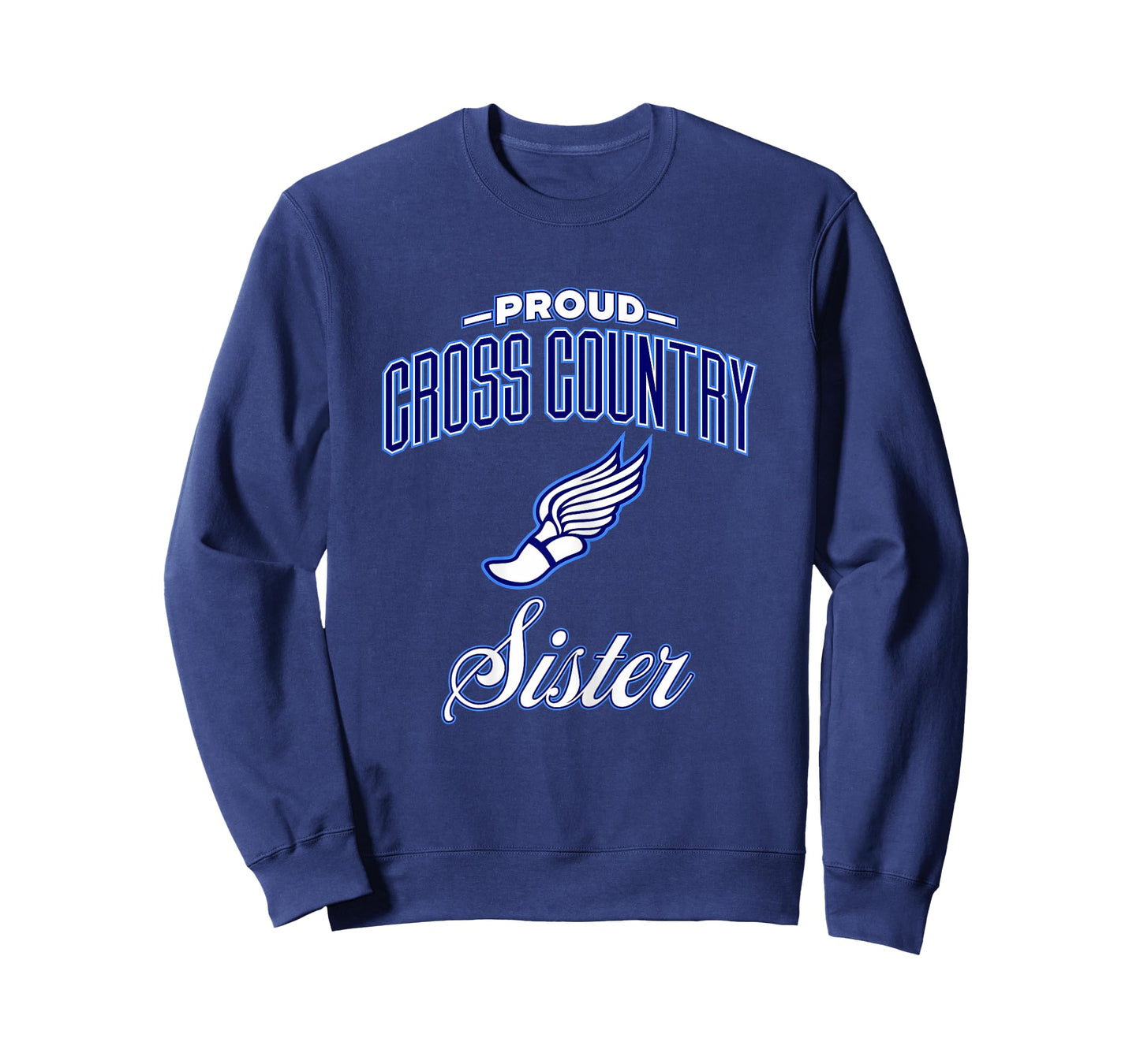 Proud Cross Country Sister Shirt for Women & Girls T-Shirt
