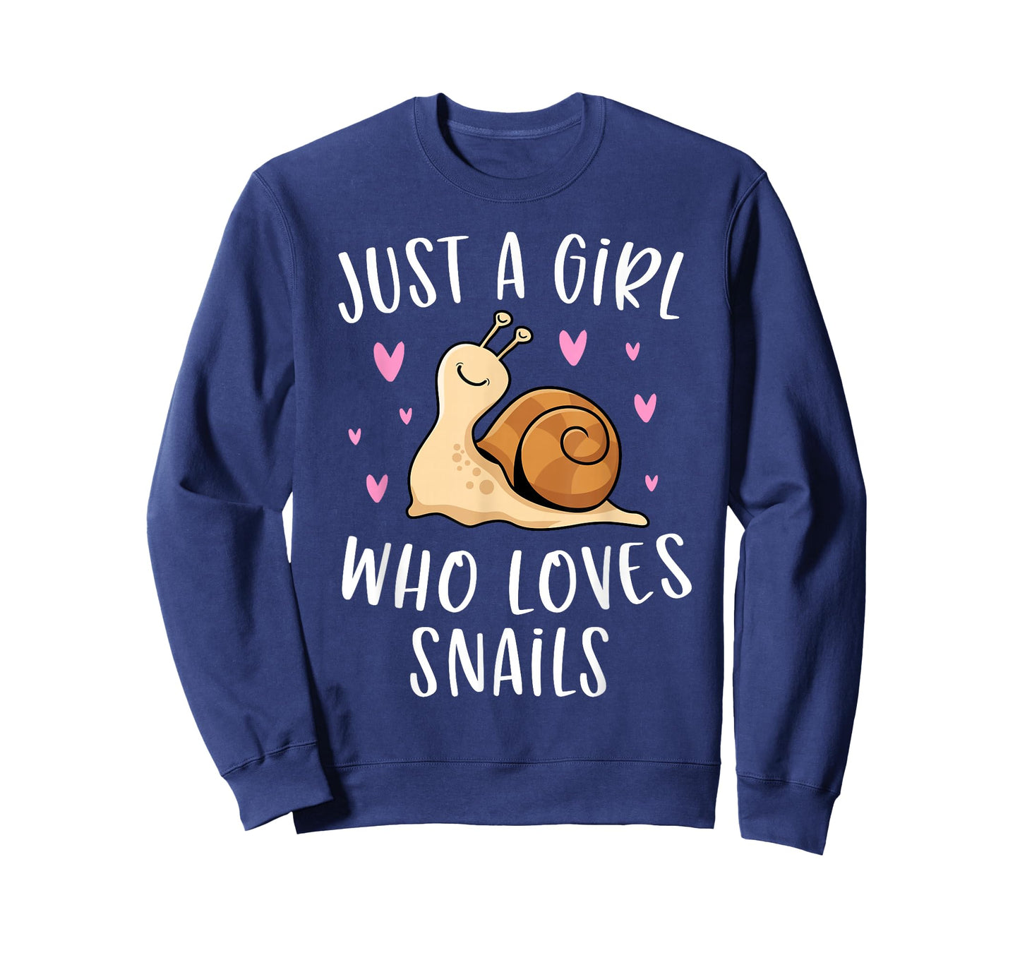Cute Snail Shirt for Girls Just A Girl Who Loves Snails T-Shirt