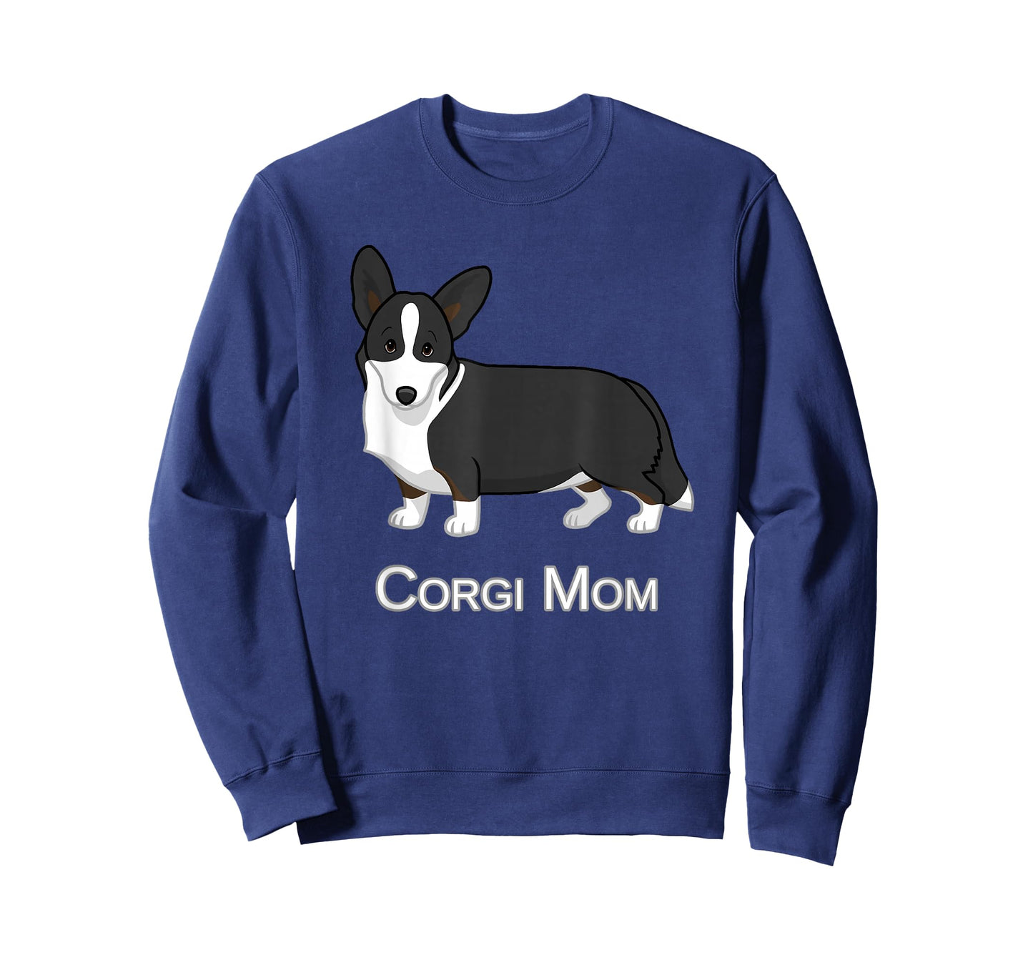 Cute Black Cardigan Welsh Corgi Mom Dog Lover T-Shirt
