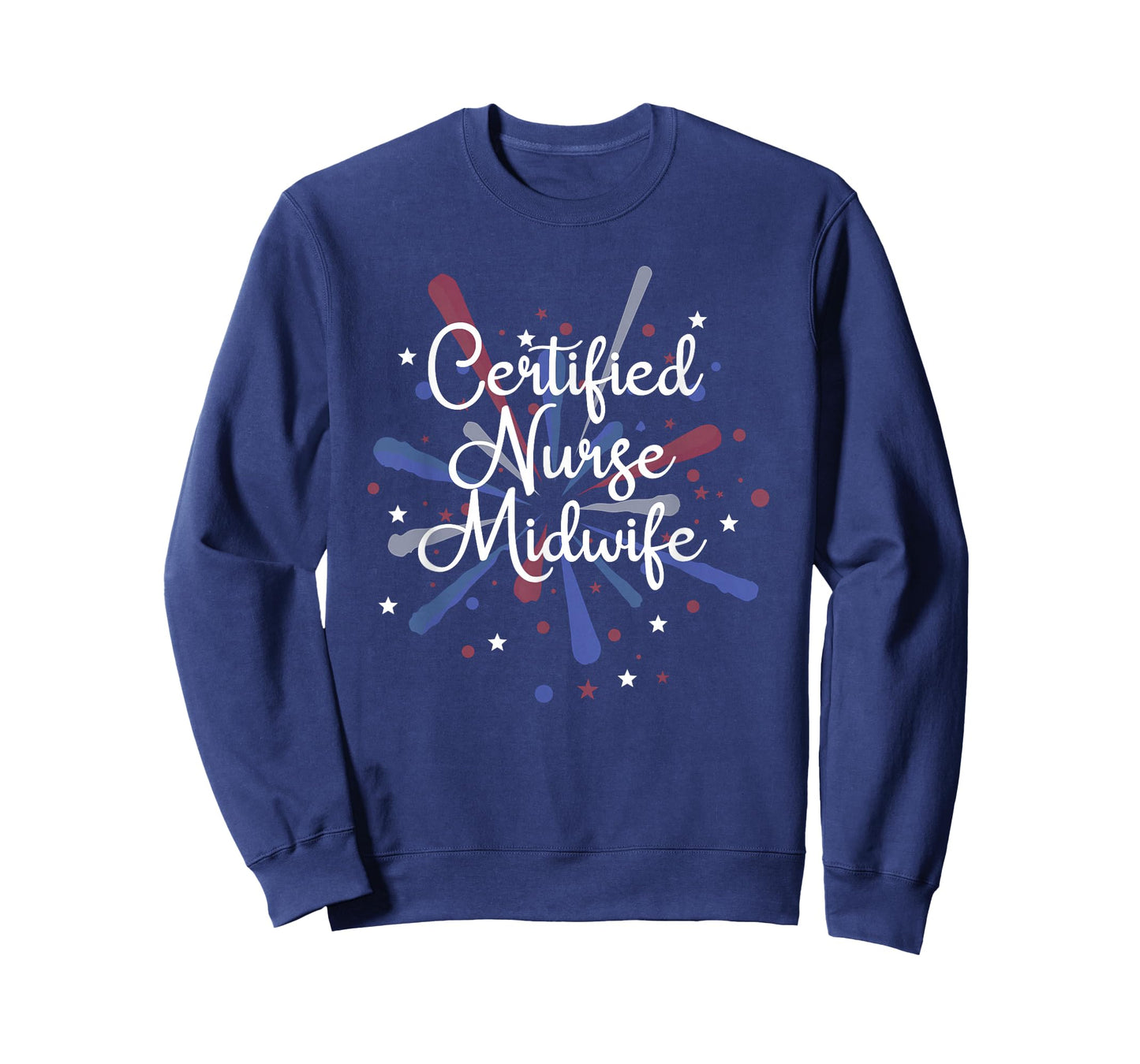 Certified Nurse Midwife Gifts Love Patriotic Nurse T-Shirt