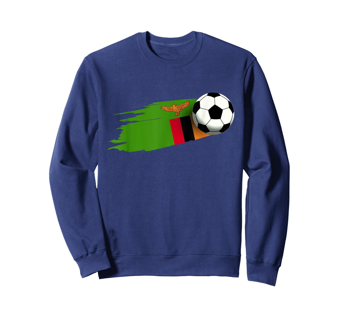 Zambia Flag Jersey Zambian Soccer Team Zambian T-Shirt