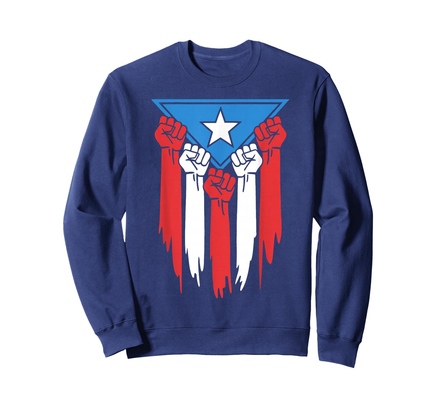 Boricua Puerto Rico PR Flag Puerto Rican Fist Hand Heritage T-Shirt