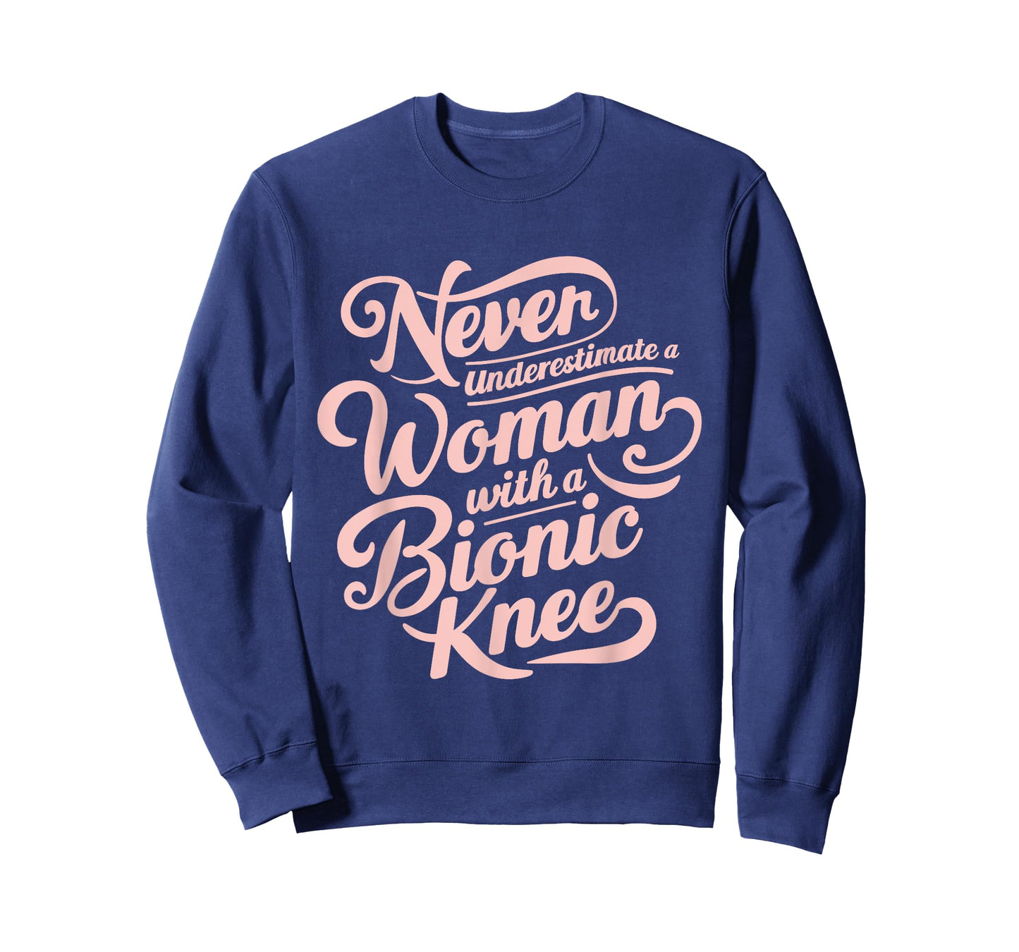 Woman Bionic Knee Replacement Surgery Joint Recovery T-Shirt