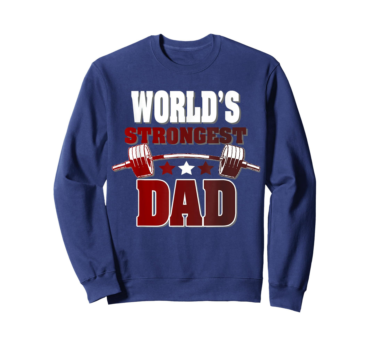 World's Strongest Dad Novelty Tshirt for Fathers Day Tee T-Shirt