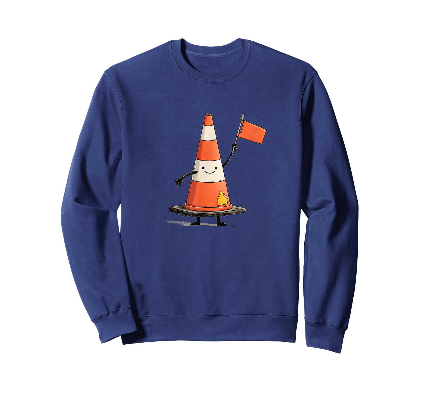 Amazing Traffic Cone with Flag Costume T-Shirt