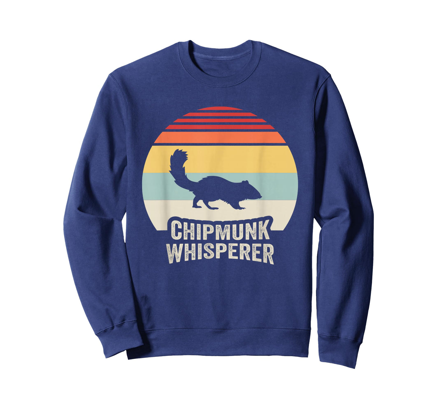 Chipmunk Whisperer Retro Sunset Animal T-Shirt