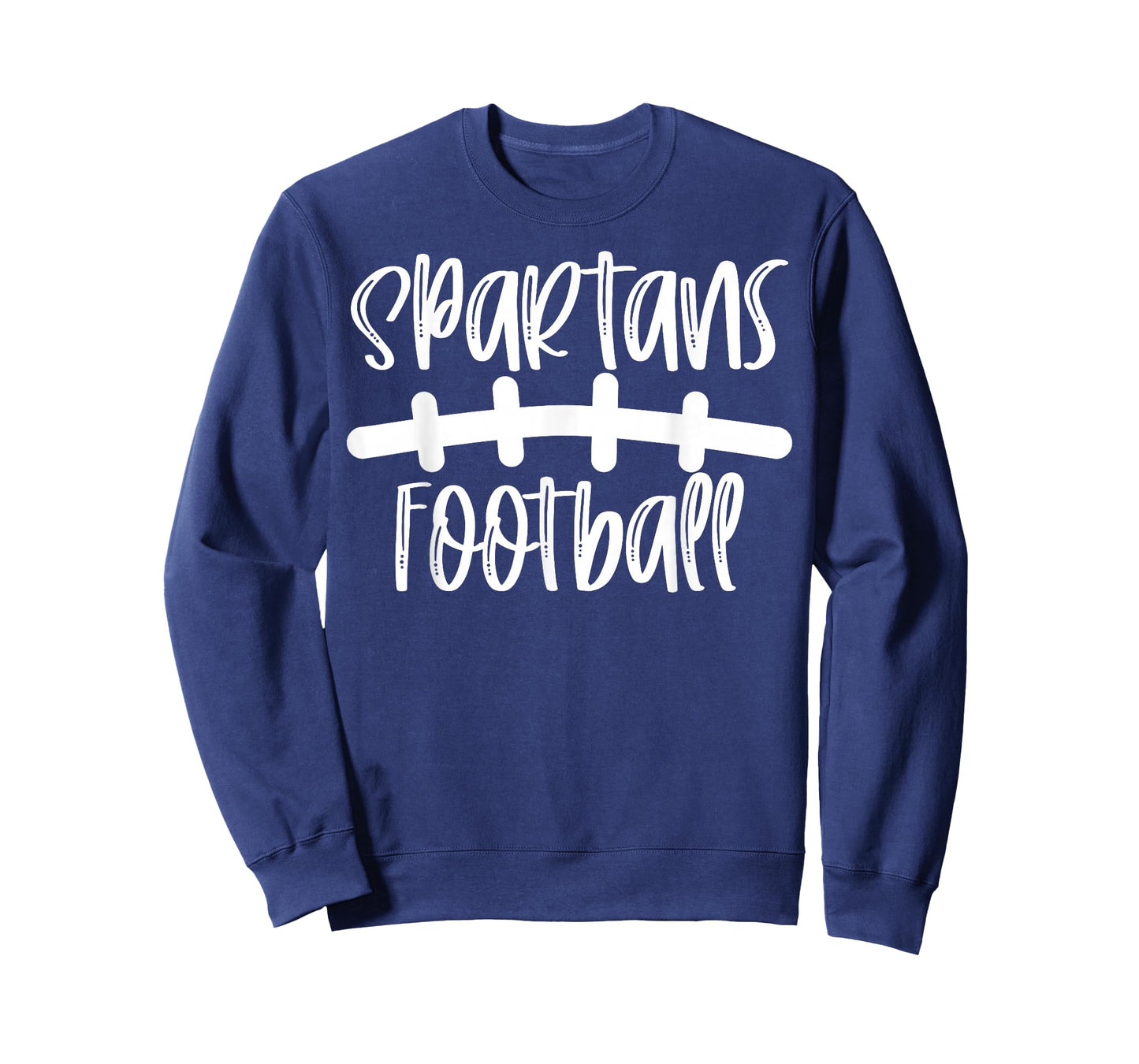 Spartans Football School Spirit Team Mascot Game Night T-Shirt