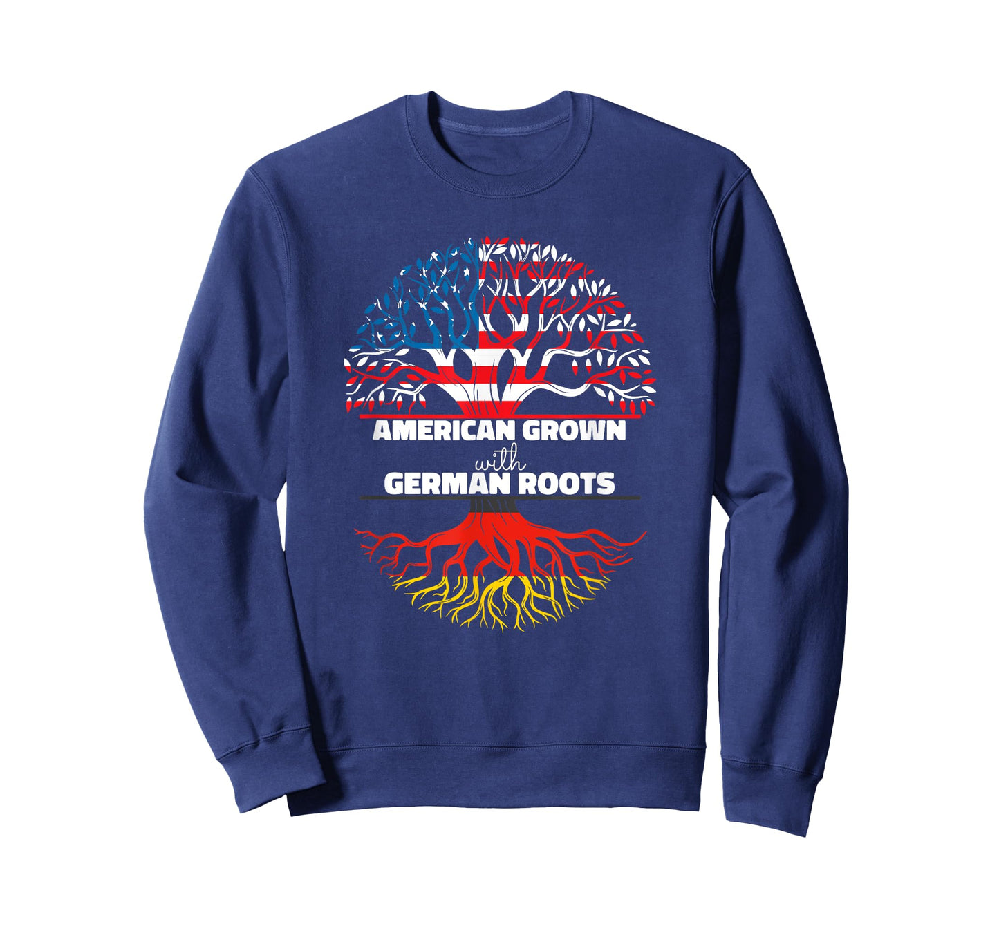 American Grown With German Roots Half Usa Germany Flag Dutch T-Shirt