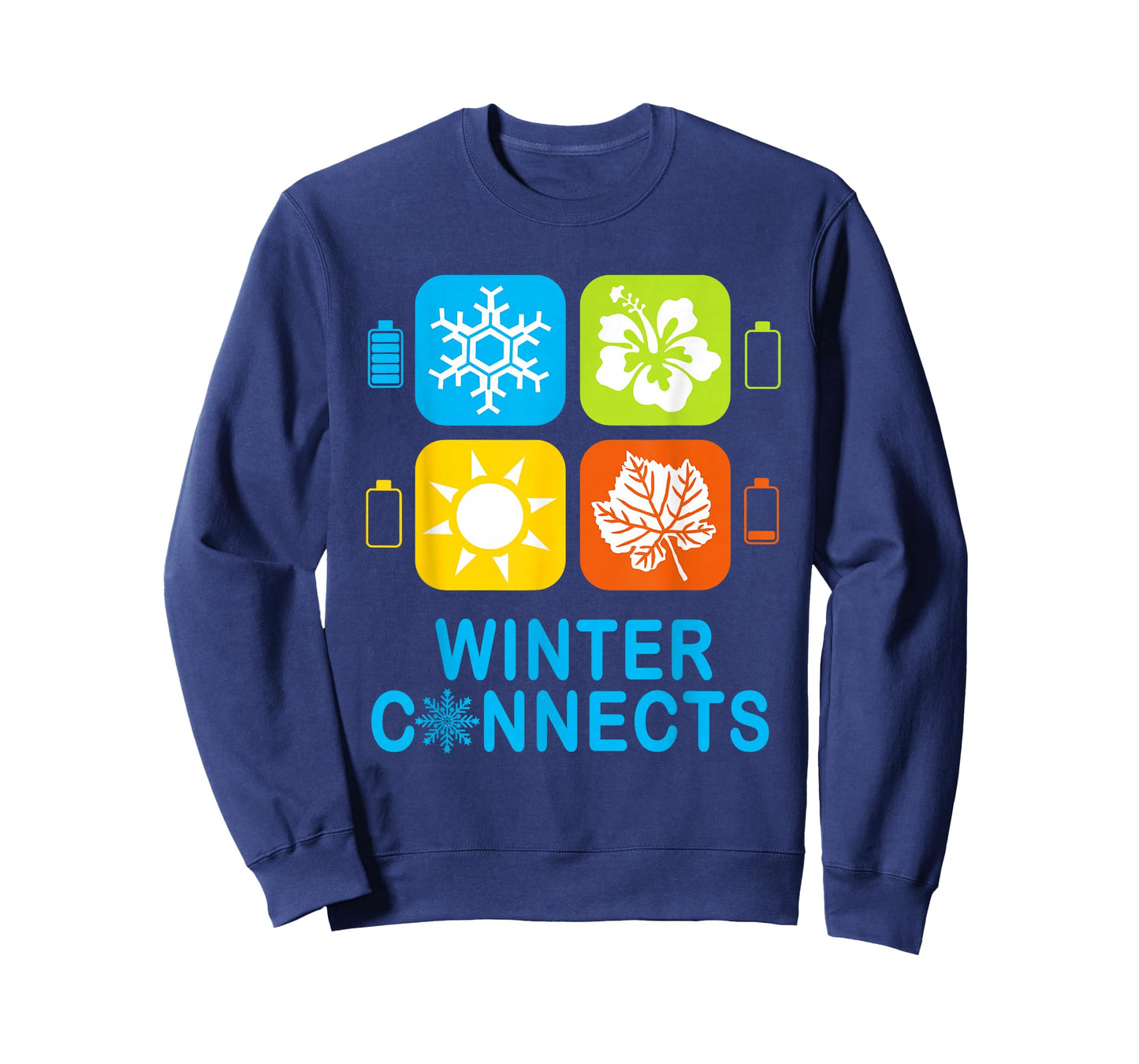 Snow Day Supporter Snowflake Winter Let It Snow, Connects T-Shirt
