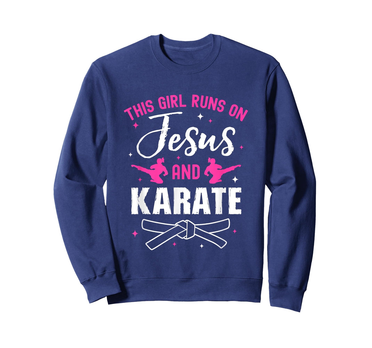 Funny Karate Design For Women Girls Karate Black Belt T-Shirt