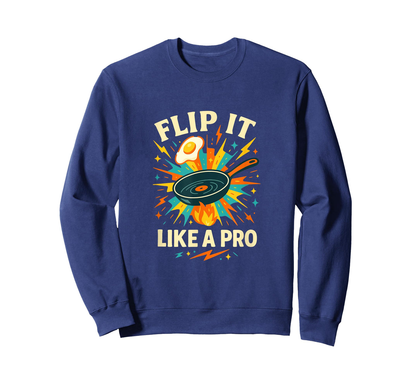 Flip It Like a Pro Funny Cooking Retro Design T-Shirt
