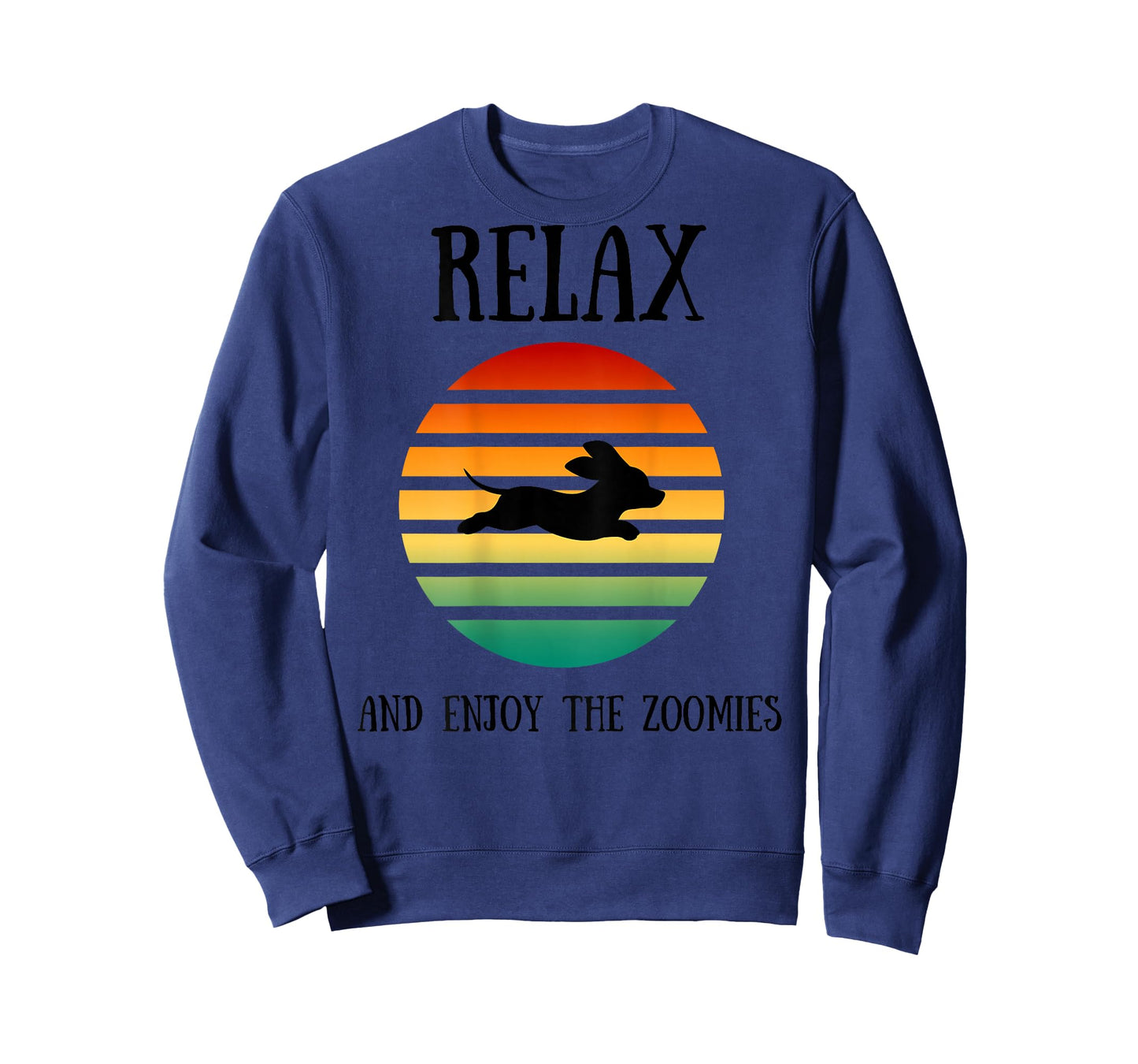 Relax and Enjoy the Zoomies Dachshund Doxin Wiener Dog Funny T-Shirt for Men Women Kids