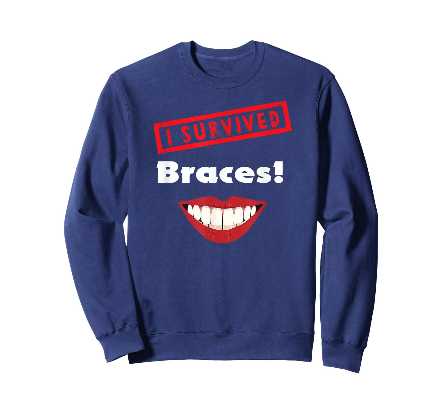 Braces Off Present Kids Teens I Survived Braces Graphic T-Shirt