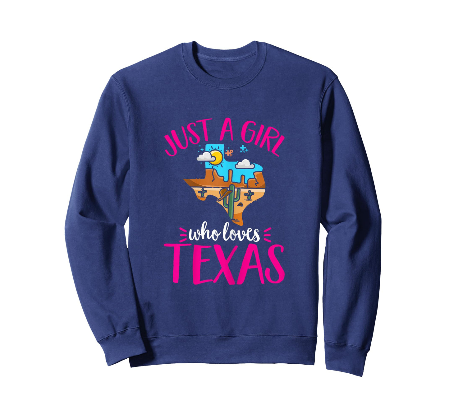 Texas Home Love Texan Girl Who Loves Her Texas T-Shirt