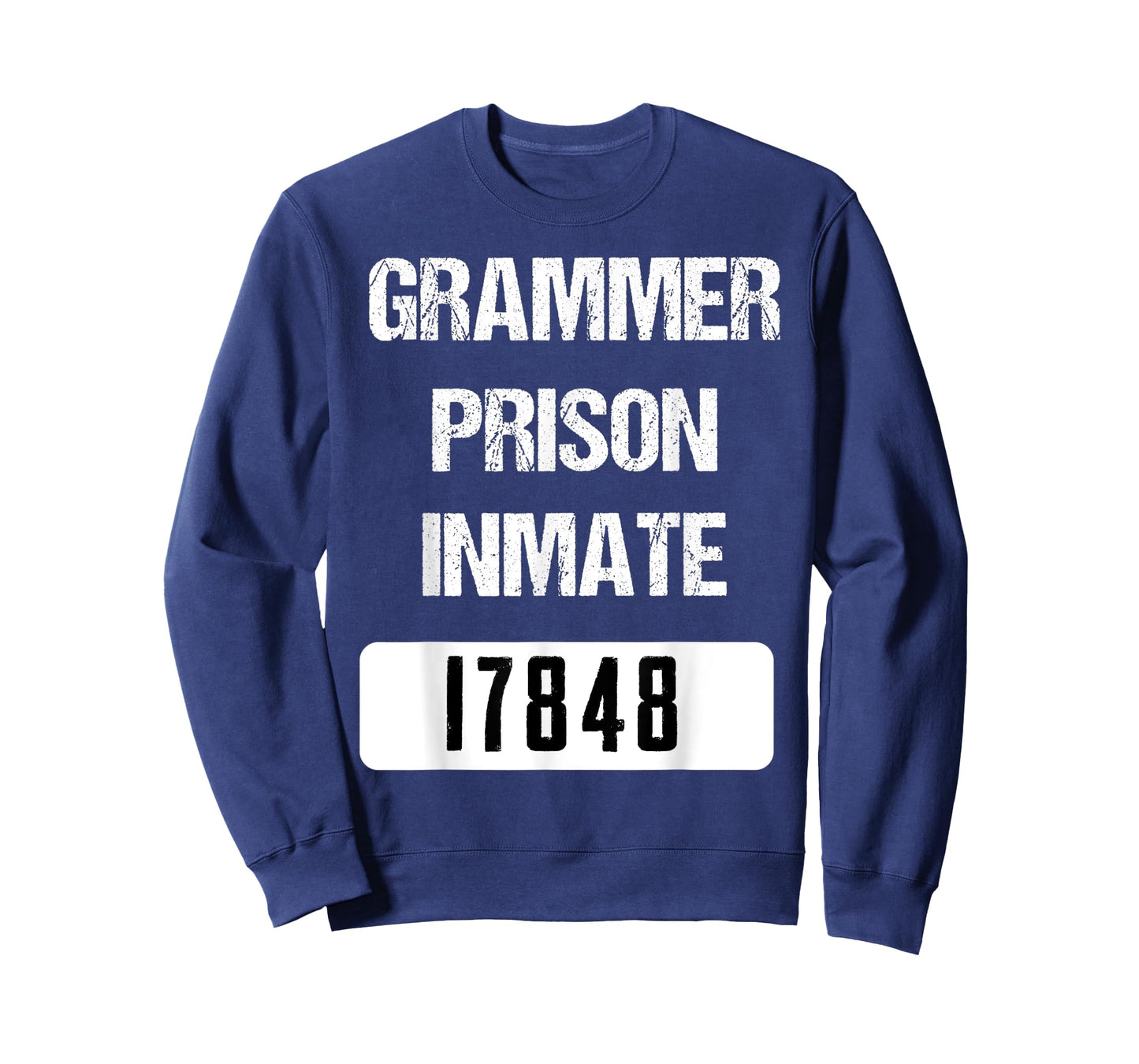 Funny English Grammar Police Inmate T-Shirt