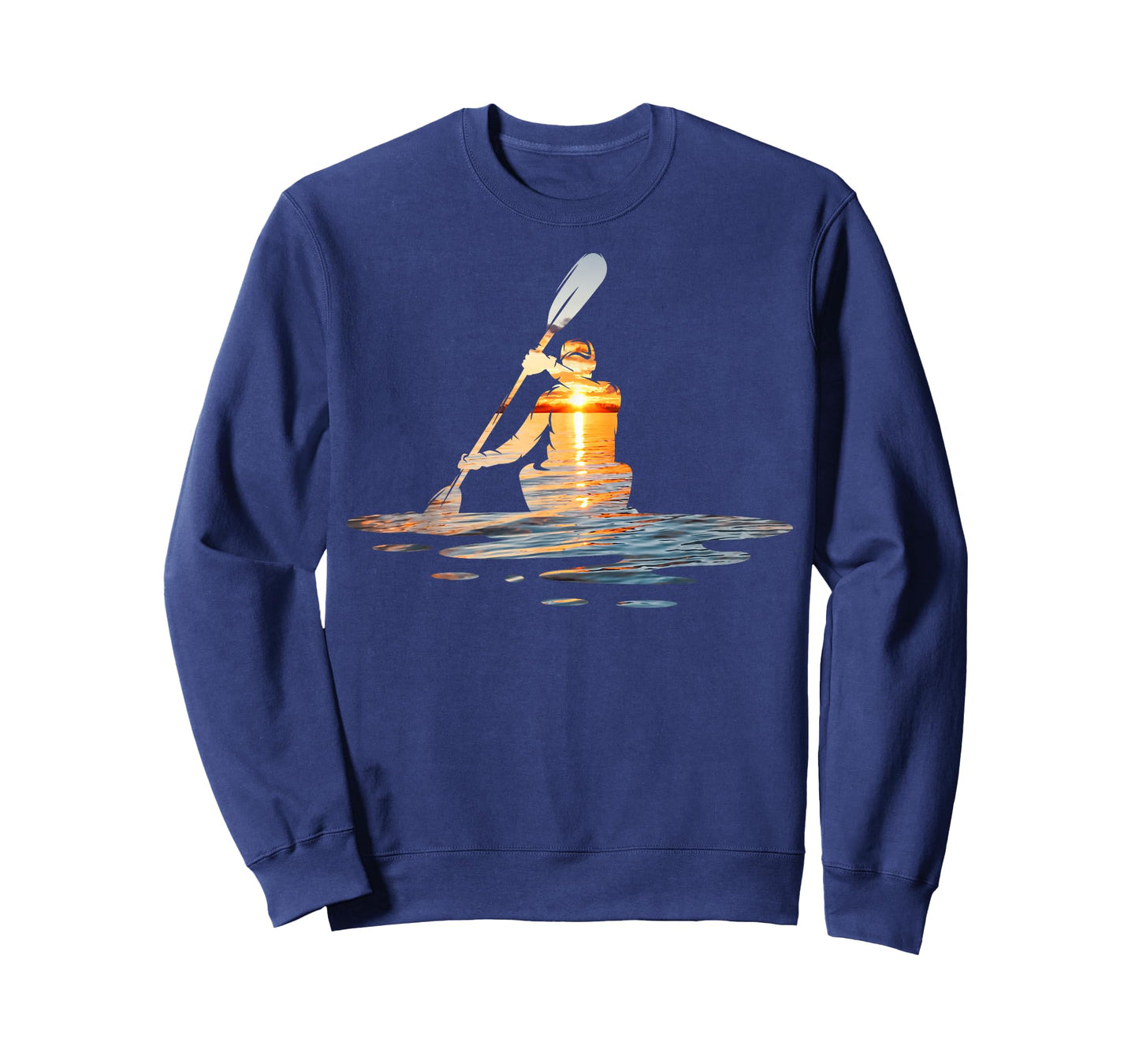 Kayaking Silhouette Kayak Kayaker T-Shirt