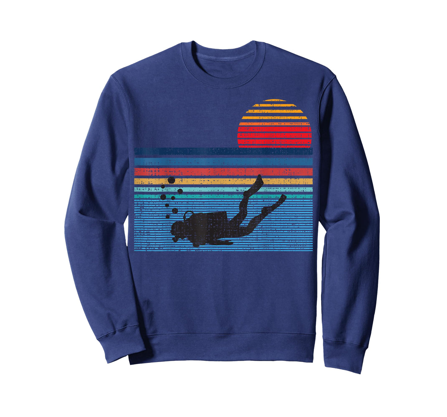 Vintage Retro Scuba Diving T-Shirt 80s Scuba Diver Shirt T-Shirt