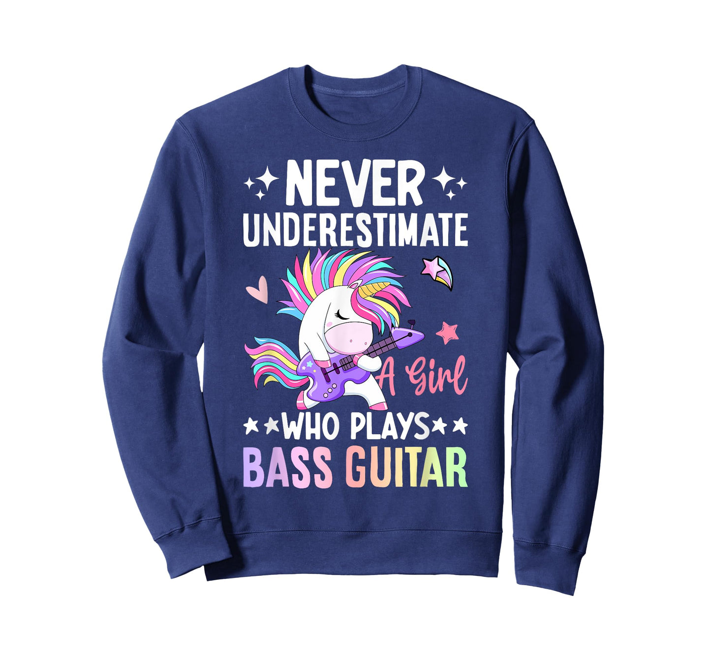 A Girl Who Plays Bass Guitar Bass Player Bassist T-Shirt