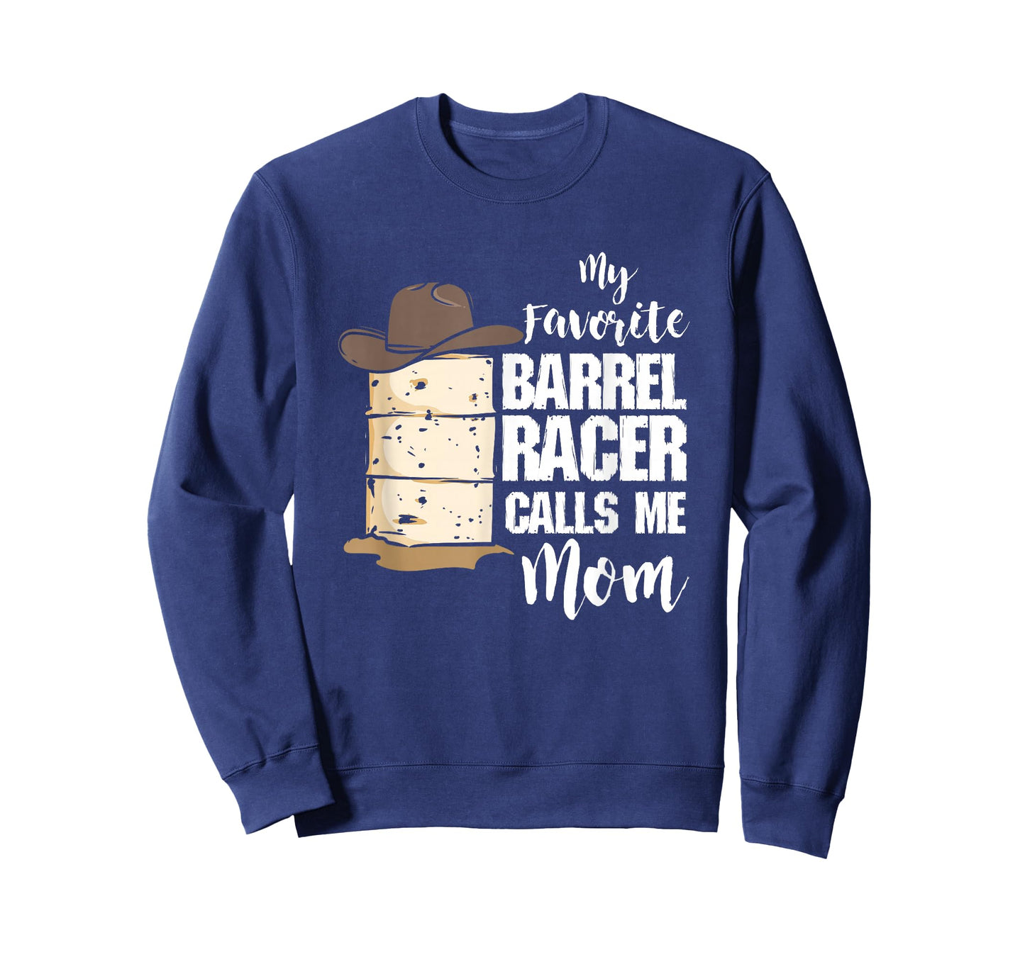 Barrel Racer Rodeo Cowgirl Horse Riding Barrel Racing Mom T-Shirt