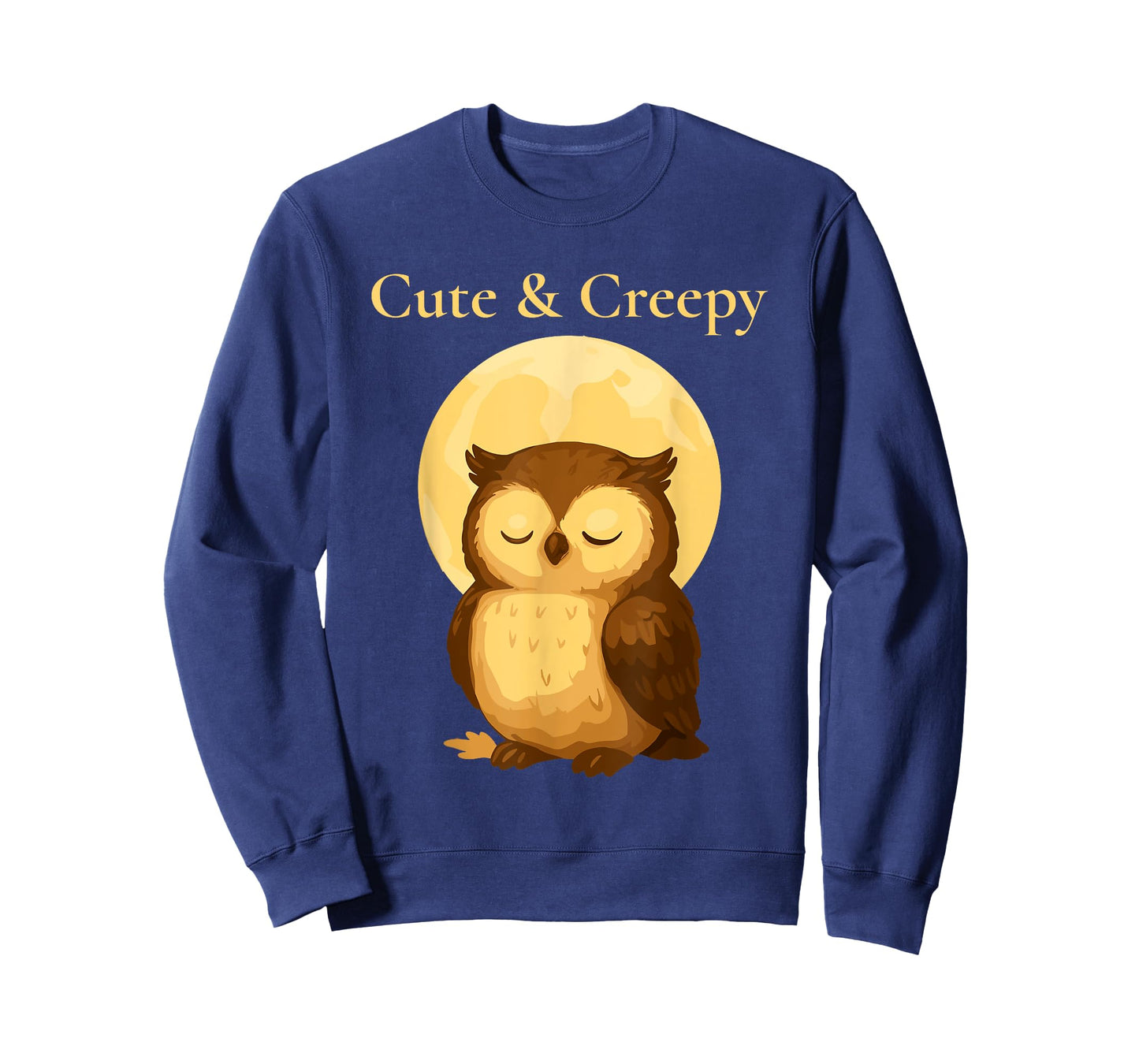 Cute & Creepy Owl – Boho Halloween Design T-Shirt